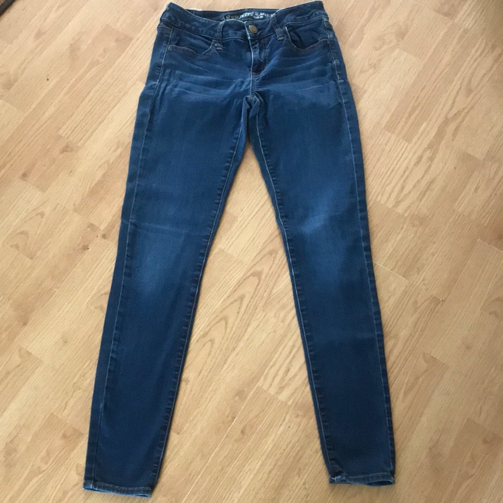 Womens American Eagle Jegging Super Stretch Jeans size 4 used
